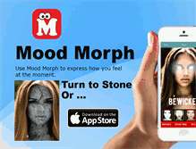 Tablet Screenshot of moodmorph.com